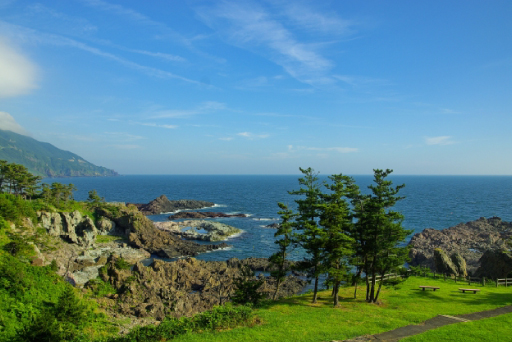 秋田沖での海洋散骨