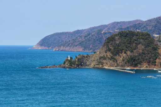 福井県若狭湾での海洋散骨