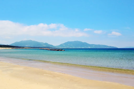 福岡県北九州沖での海洋散骨