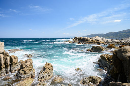 石川沖での海洋散骨