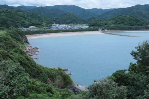 熊本県白鶴浜沖での海洋散骨