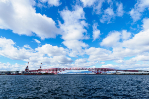 大阪湾での海洋散骨